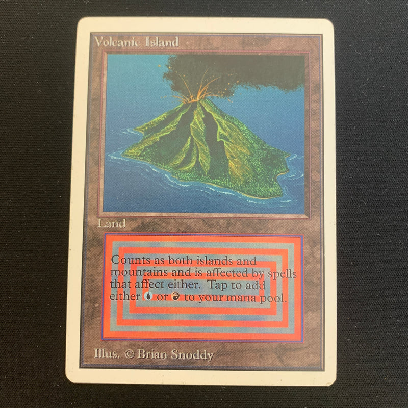 Magic the Gathering Volcanic Island - Unlimited 