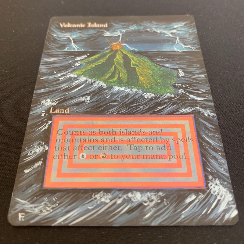 Magic the Gathering Volcanic Island - Unlimited 