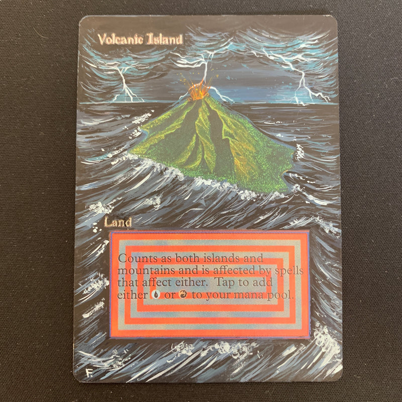 Magic the Gathering Volcanic Island - Unlimited 