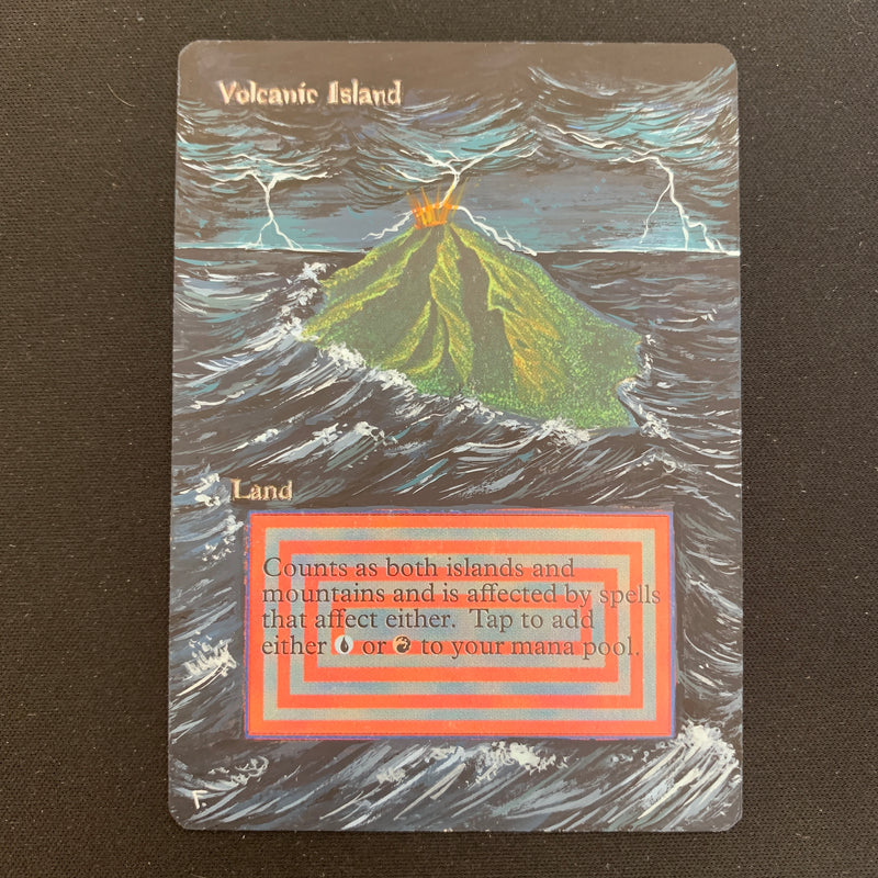 Magic the Gathering Volcanic Island - Unlimited 