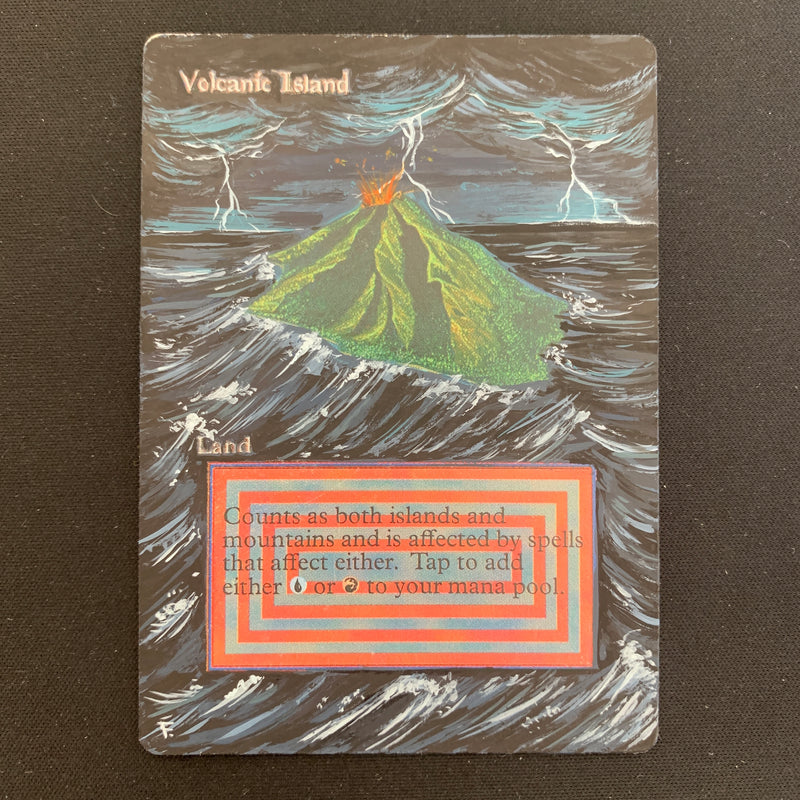 Magic the Gathering Volcanic Island - Unlimited 