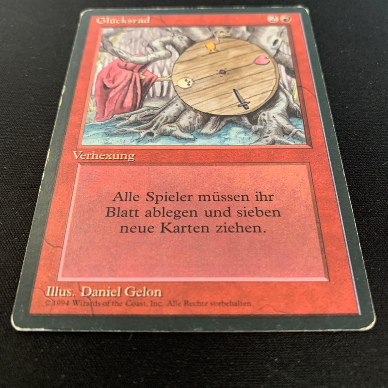 Wheel of Fortune - Foreign Black Bordered - German