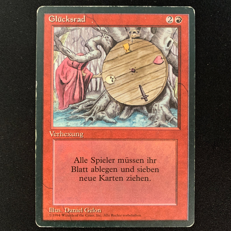 Wheel of Fortune - Foreign Black Bordered - German