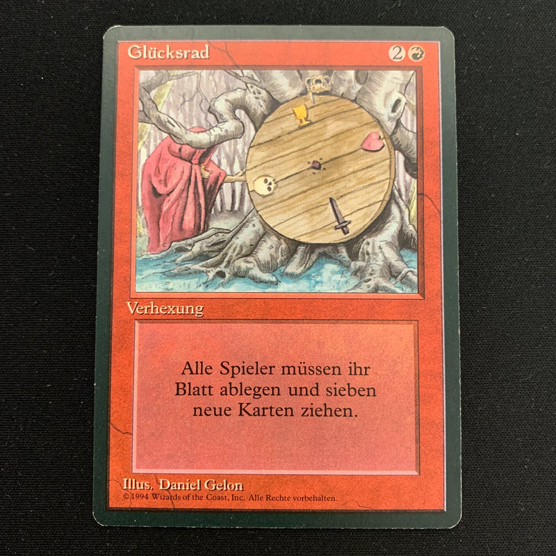 Wheel of Fortune - Foreign Black Bordered - German