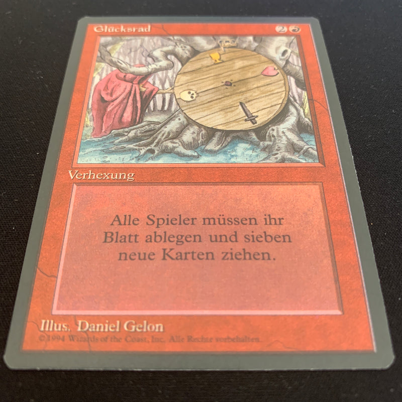 Wheel of Fortune - Foreign Black Bordered - German