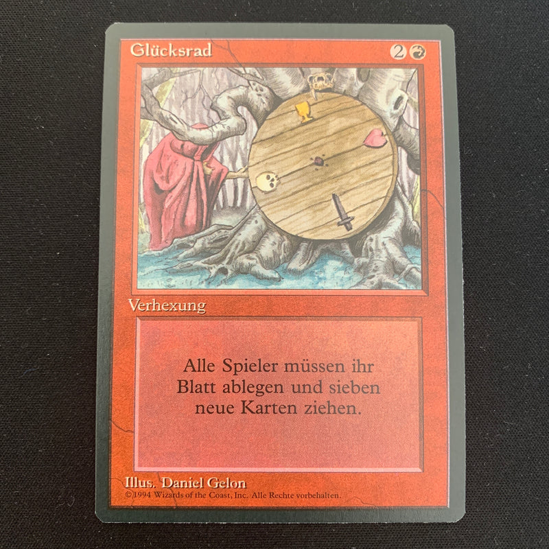 Wheel of Fortune - Foreign Black Bordered - German