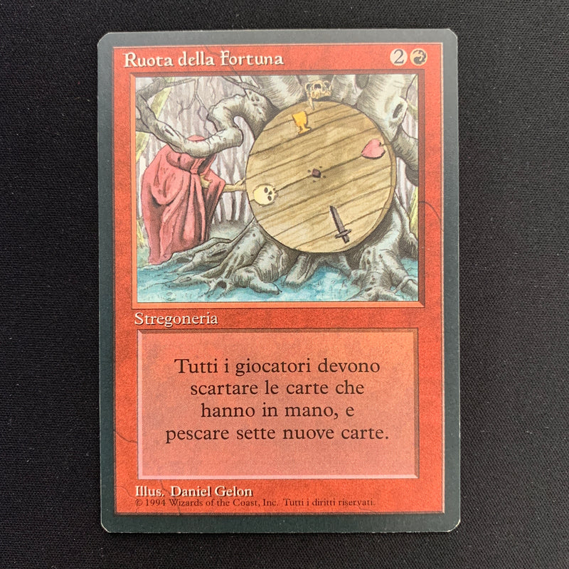 Wheel of Fortune - Foreign Black Bordered - Italian