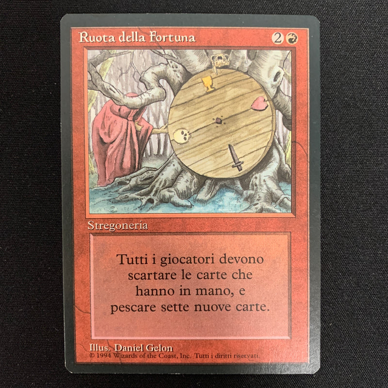 Wheel of Fortune - Foreign Black Bordered - Italian