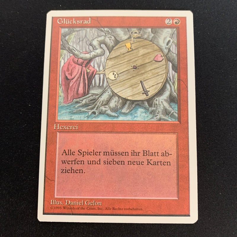 Wheel of Fortune - Foreign White Bordered - German