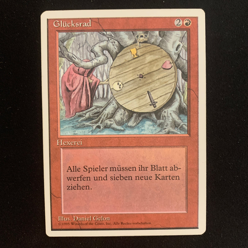 Wheel of Fortune - Foreign White Bordered - German