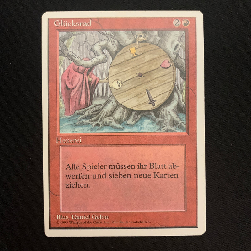 Wheel of Fortune - Foreign White Bordered - German