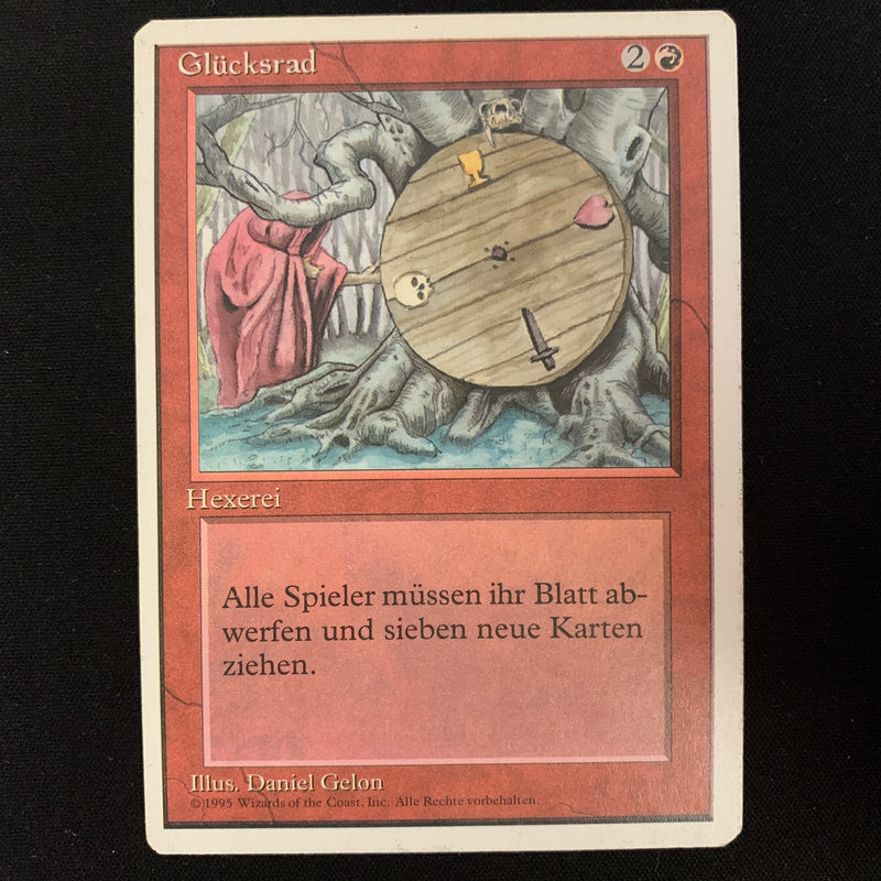 Wheel of Fortune - Foreign White Bordered - German