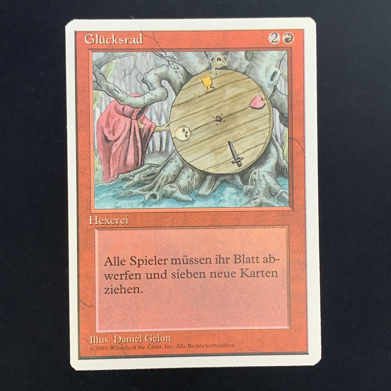 Wheel of Fortune - Foreign White Bordered - German