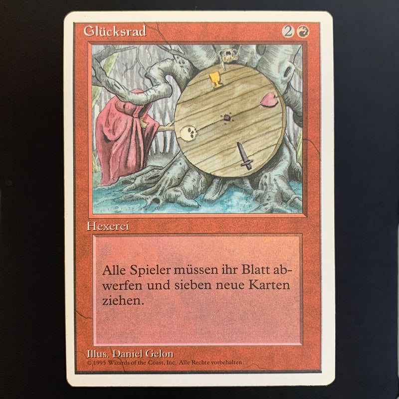 Wheel of Fortune - Foreign White Bordered - German