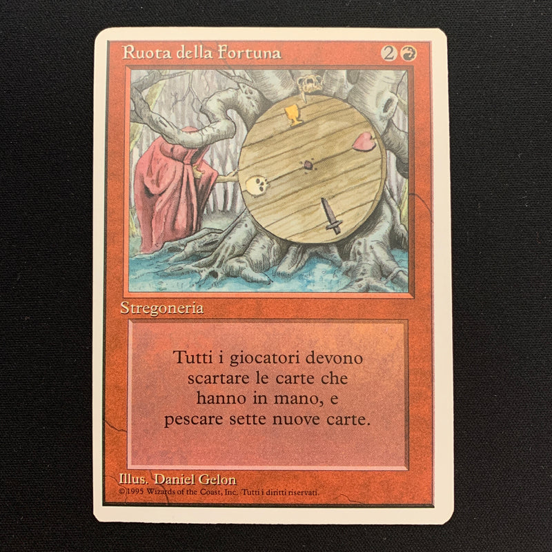 Wheel of Fortune - Foreign White Bordered - Italian