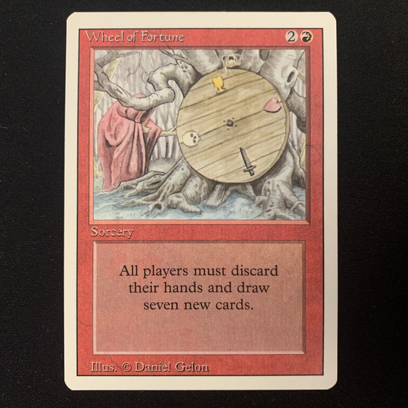 Magic the Gathering Wheel of Fortune - Revised EX - 24830