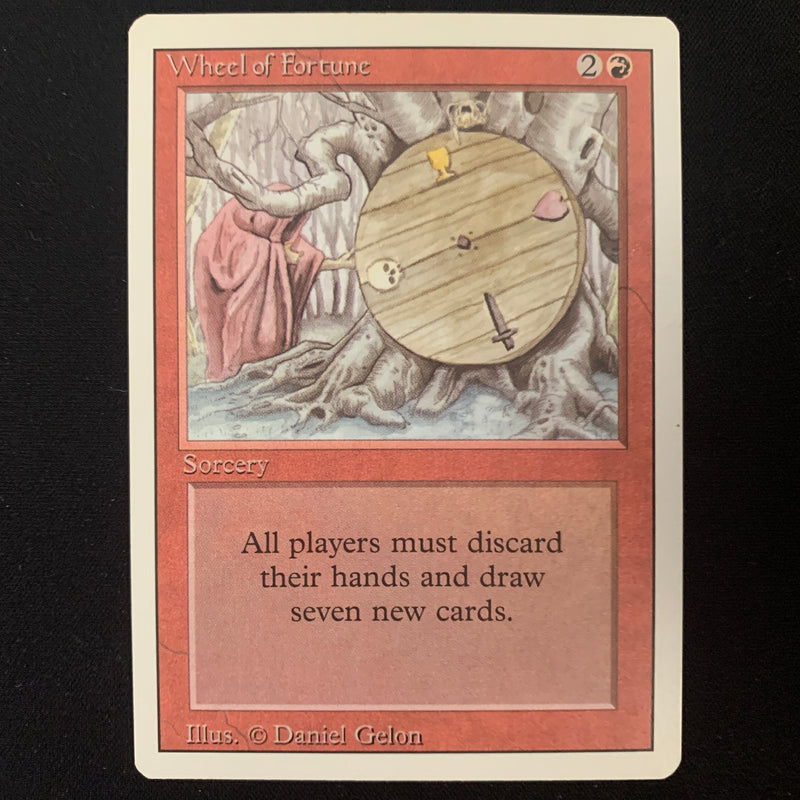 Magic the Gathering Wheel of Fortune - Revised EX - 24831