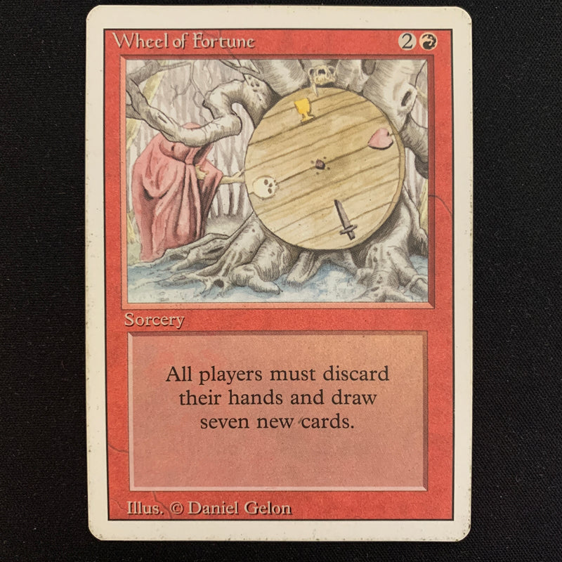 Magic the Gathering Wheel of Fortune - Revised LP - 23712