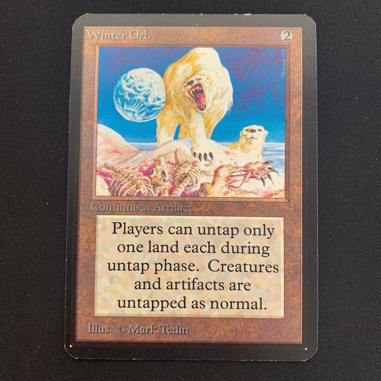 MTG Singles - Winter Orb - Alpha - 