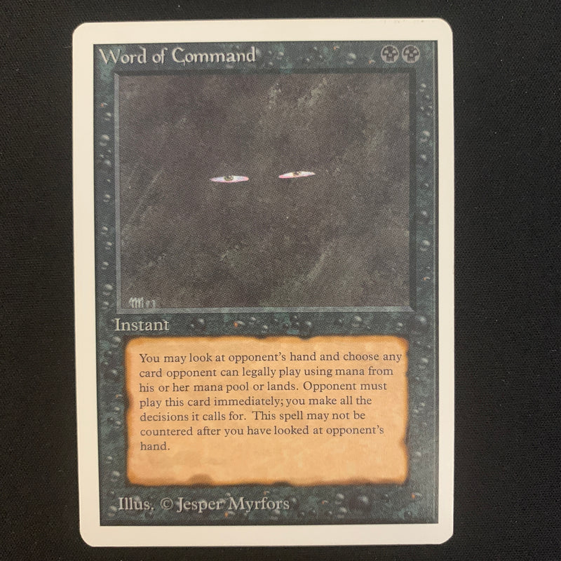 Magic the Gathering Word of Command - Unlimited 