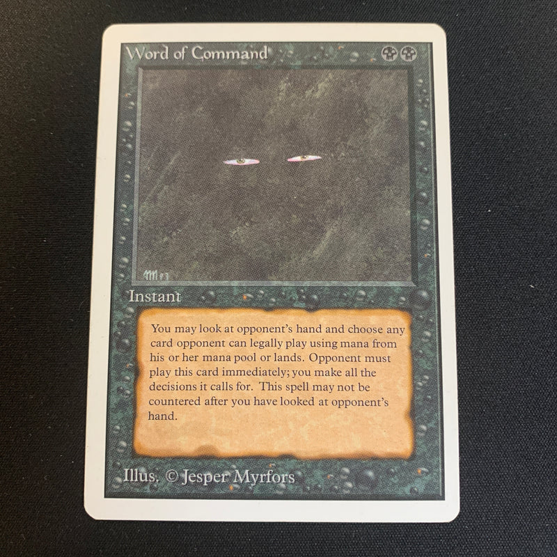 Magic the Gathering Word of Command - Unlimited LP - 22978