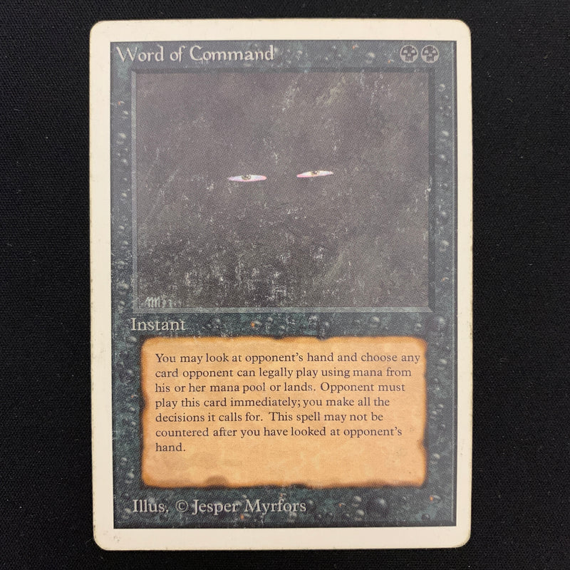 Magic the Gathering Word of Command - Unlimited PL - 23263