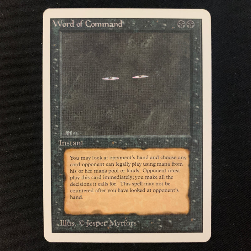 Magic the Gathering Word of Command - Unlimited 