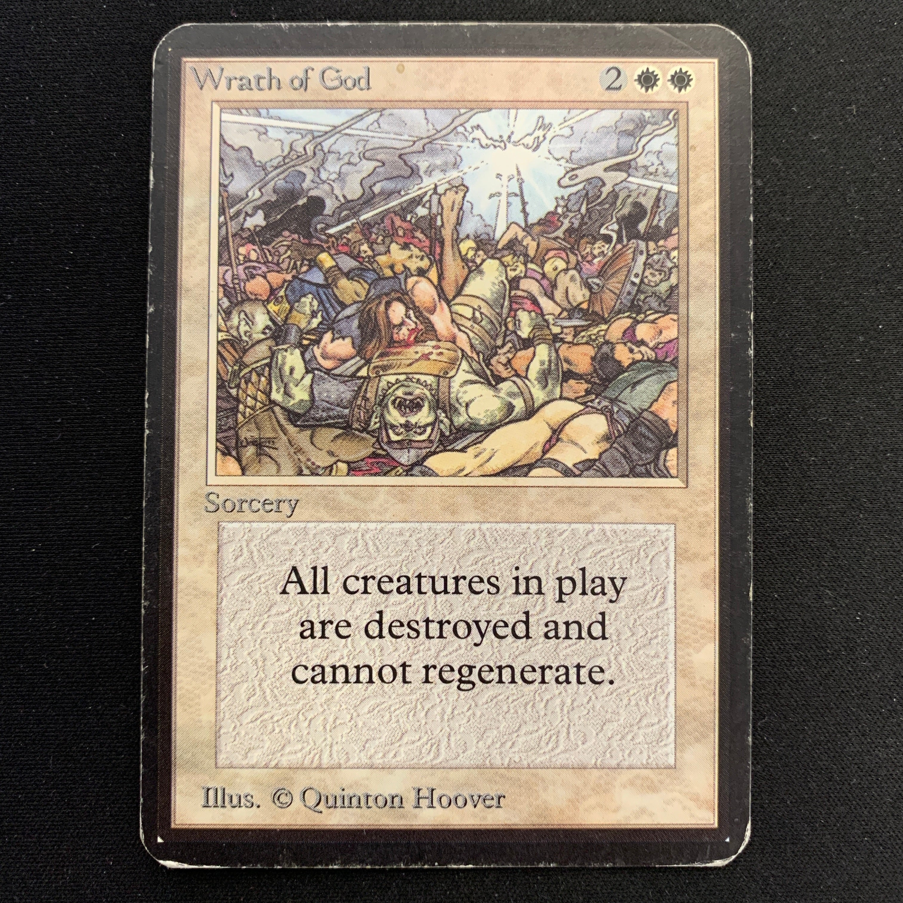 MTG Singles - Wrath of God - Alpha - 
