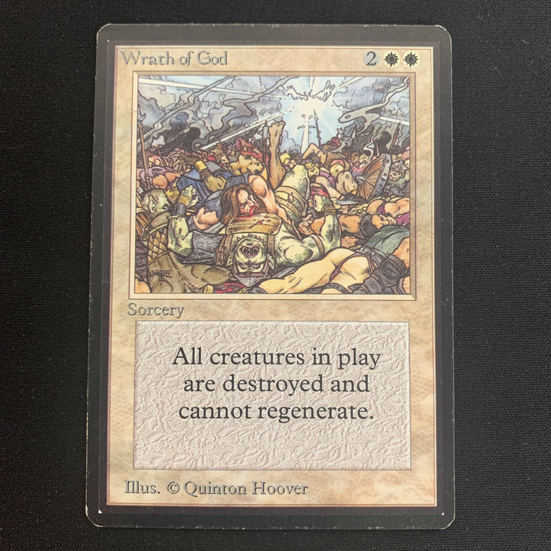 Magic the Gathering Wrath of God - Beta 