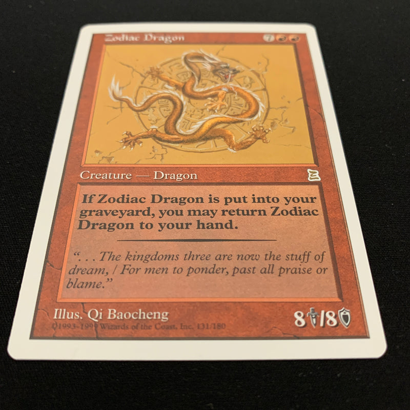 Magic the Gathering Zodiac Dragon - Portal Three Kingdoms 