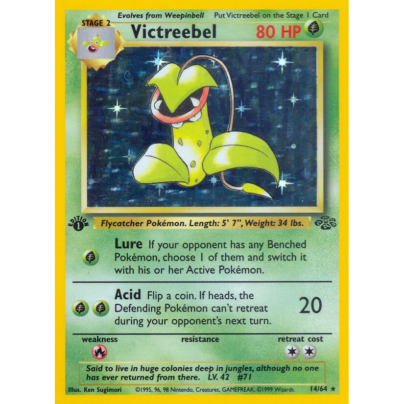 PTCG Singles - Victreebel (JU 14) - Jungle - 
