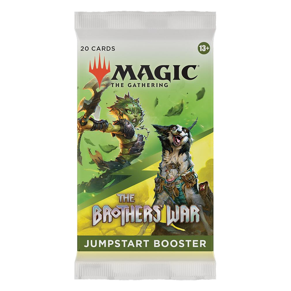 brothers war mtg booster box The Brothers' Jumpstart Pack 1 card of rarity 3-pack Quantity:Any Six (6) GMax Pokemon Ultra PRO Pokémon -