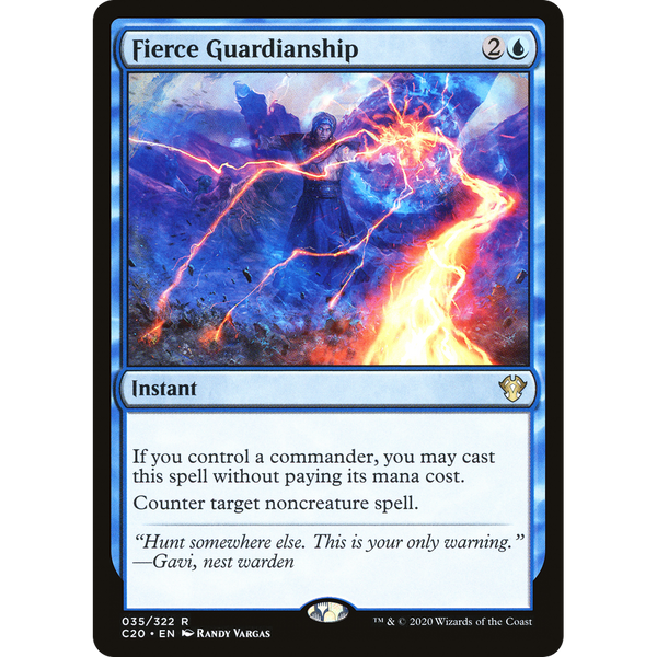 Fierce Guardianship - Commander 2020