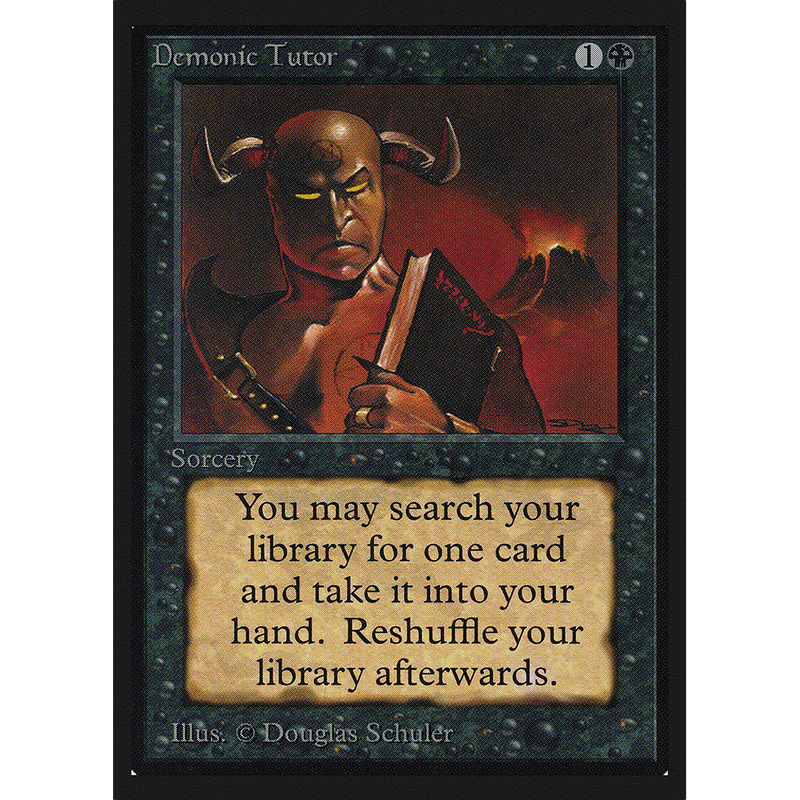 Demonic Tutor - Collectors’ Edition