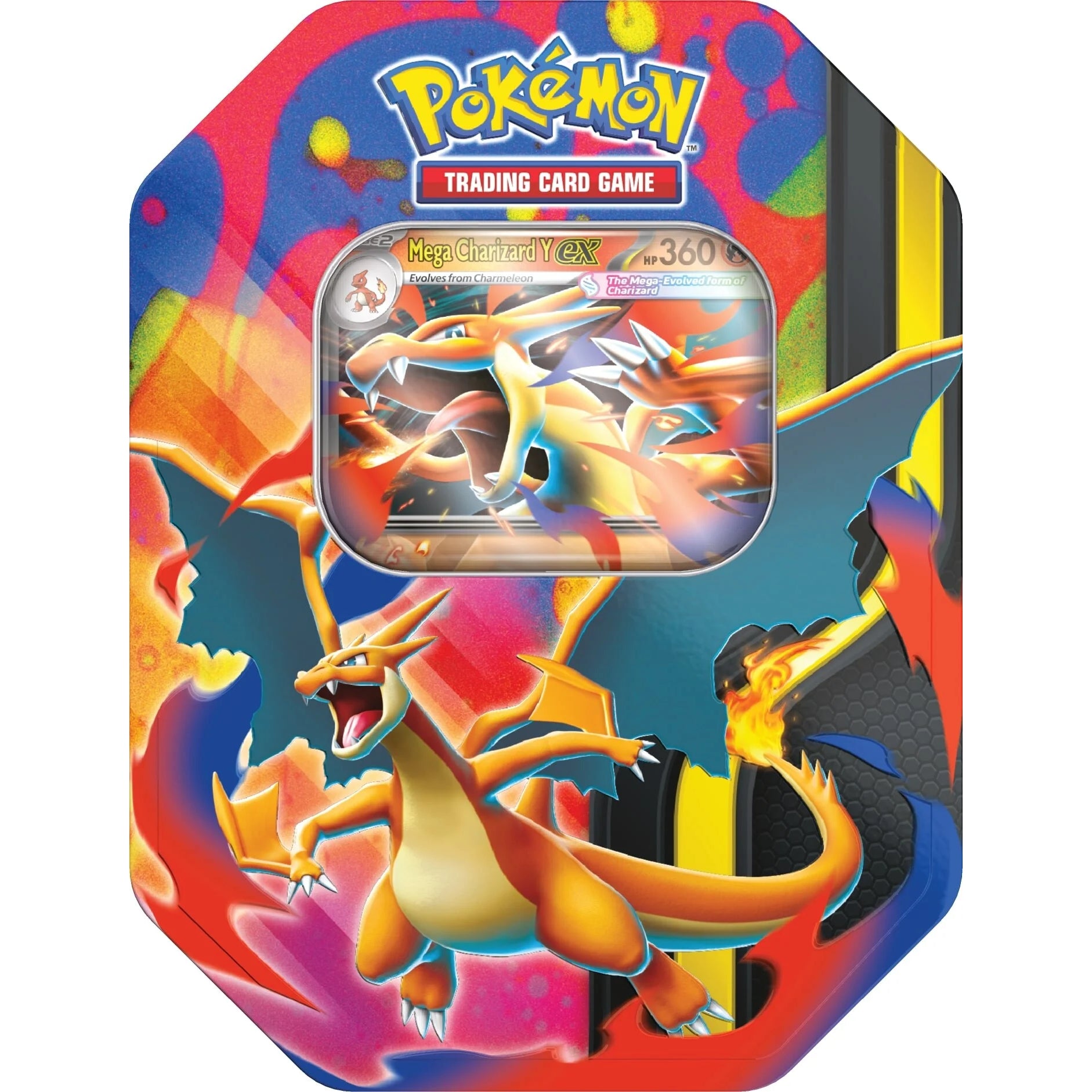 PTCG Sealed Product - Pokémon Tin Mega Charizard Y ex - 