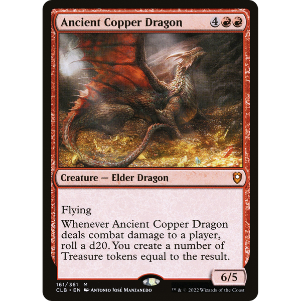 Ancient Copper Dragon - Commander Legends: Battle for Baldur's Gate