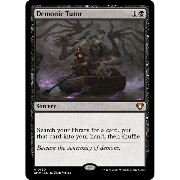 Demonic Tutor - Commander Masters