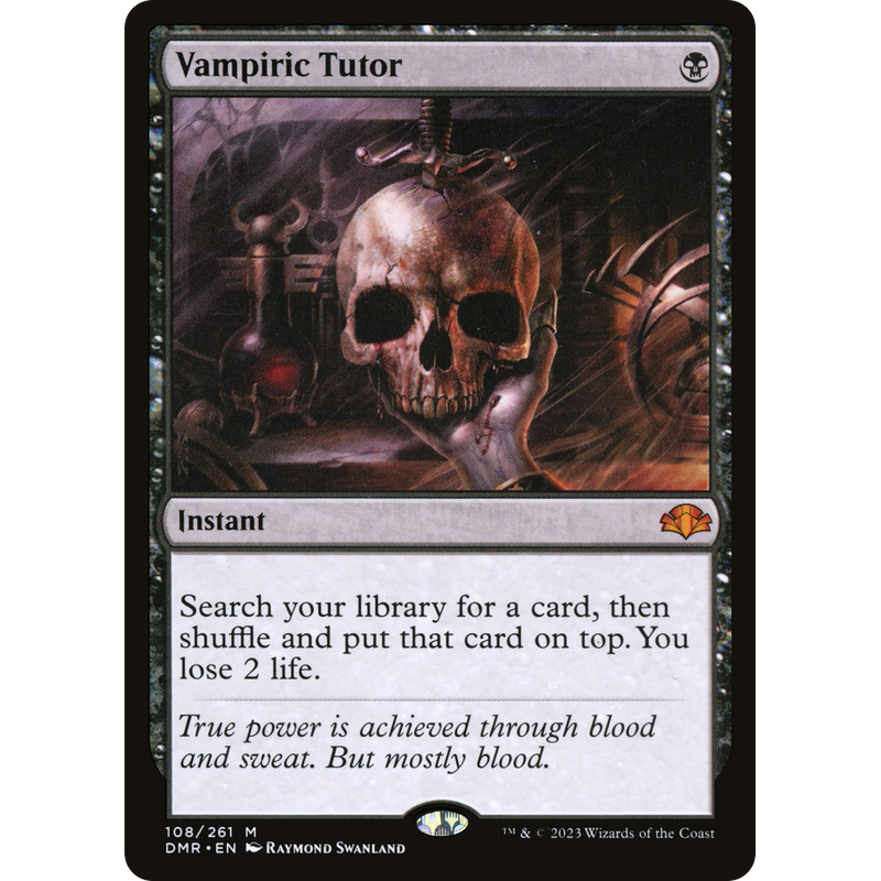 Vampiric Tutor - Dominaria Remastered