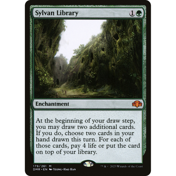 Sylvan Library - Dominaria Remastered