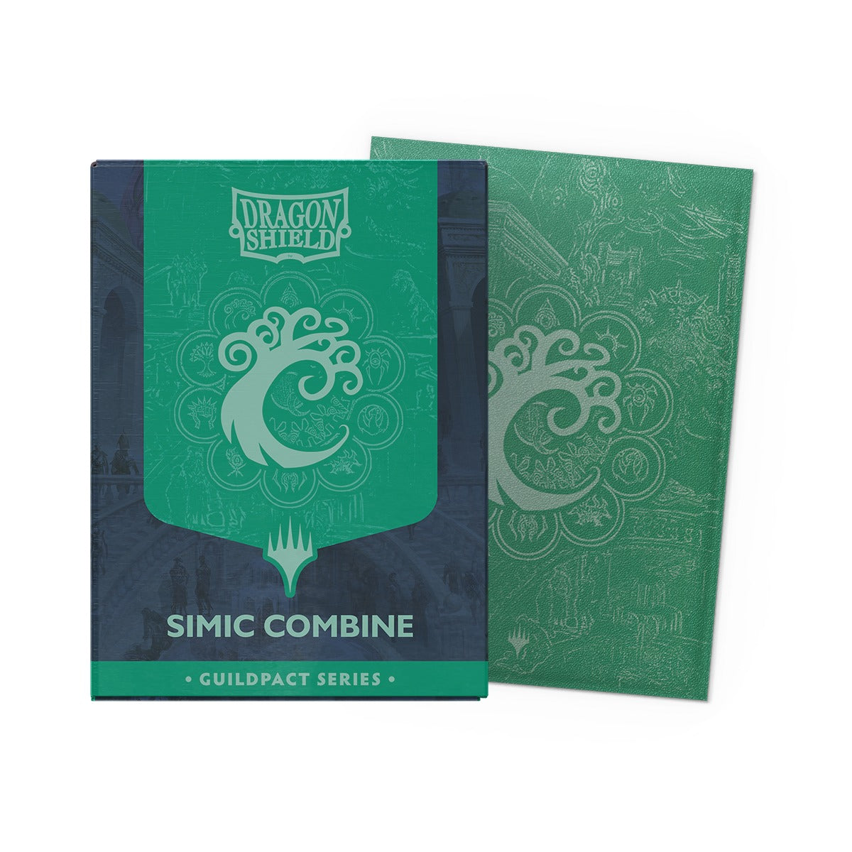 Gaming Supplies - Dragon Shield Dual Art Sleeves: MtG: The Guildpact series - Simic Combine