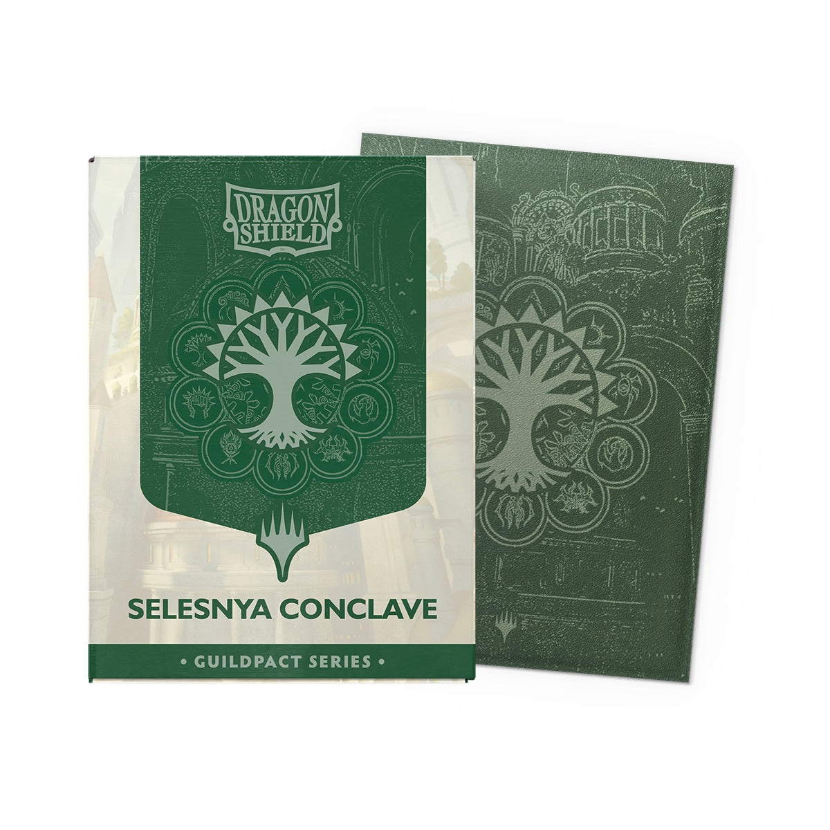 Gaming Supplies - Dragon Shield Dual Art Sleeves: MtG: The Guildpact series - Selesnya Conclave