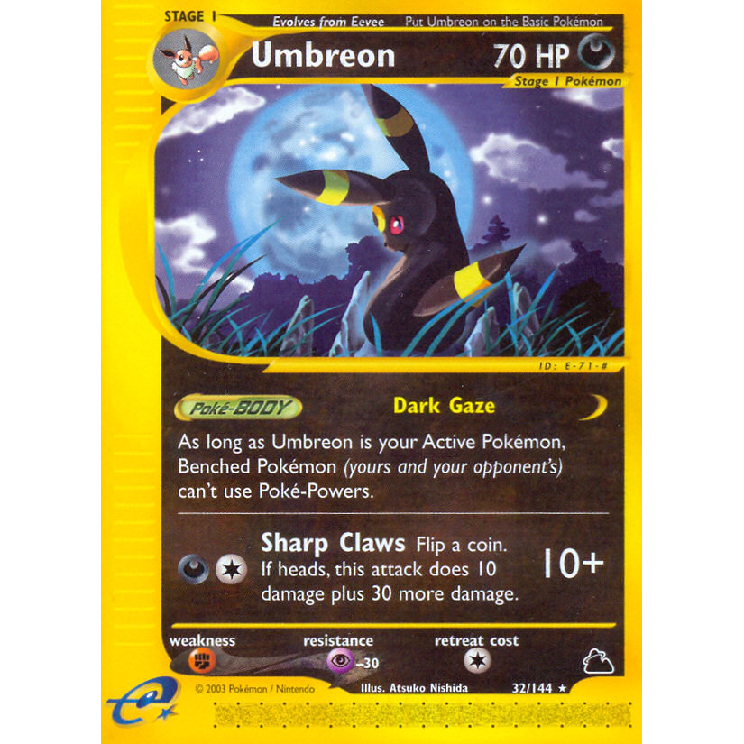 PTCG Singles - Umbreon (SK 32) - Skyridge - 