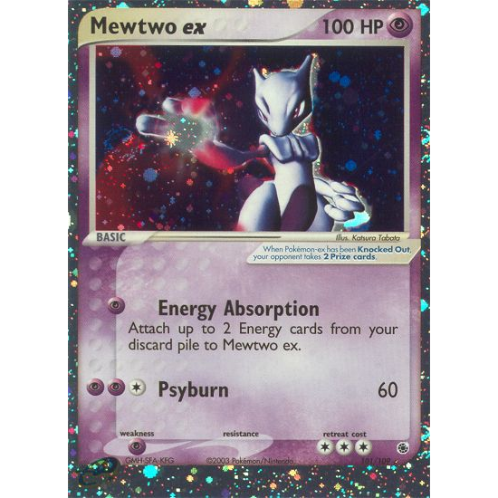 PTCG Singles - Mewtwo ex (RS 101) - EX Ruby & Sapphire - 
