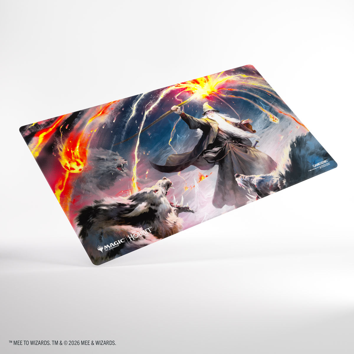 Gaming Supplies - Gamegenic Magic: The Gathering | The Hobbit Shiny Playmat - Gandalf, Shadow's Foe