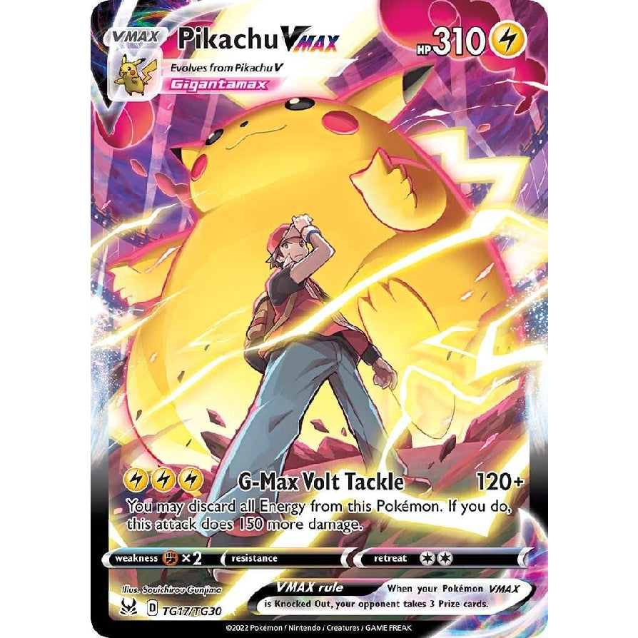 PTCG Singles - Pikachu Vmax (LOR TG17) - Lost Origin - 