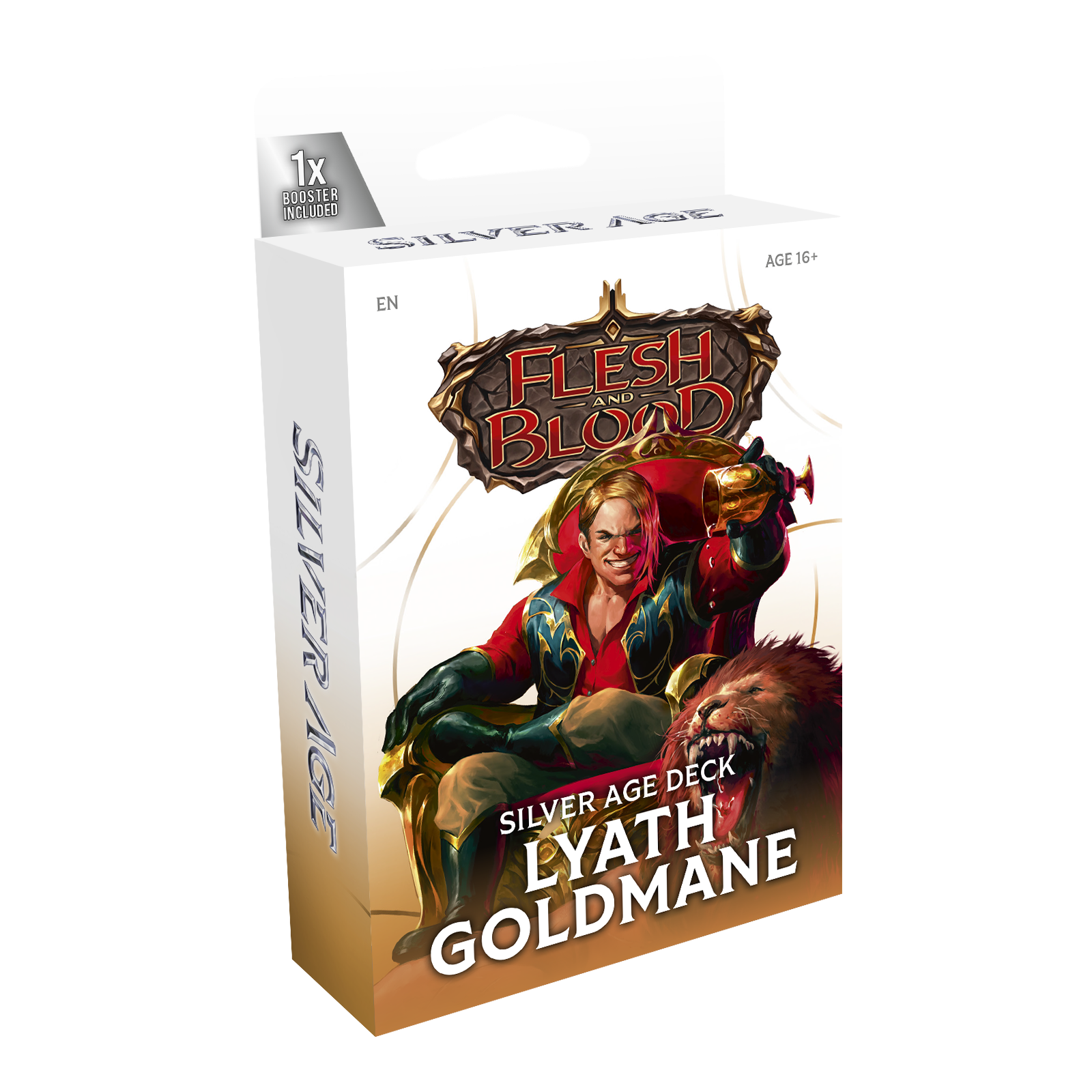 FAB Sealed Product - Flesh and Blood Silver Age: Chapter 3 Preconstructed Deck Lyath Goldmane - English