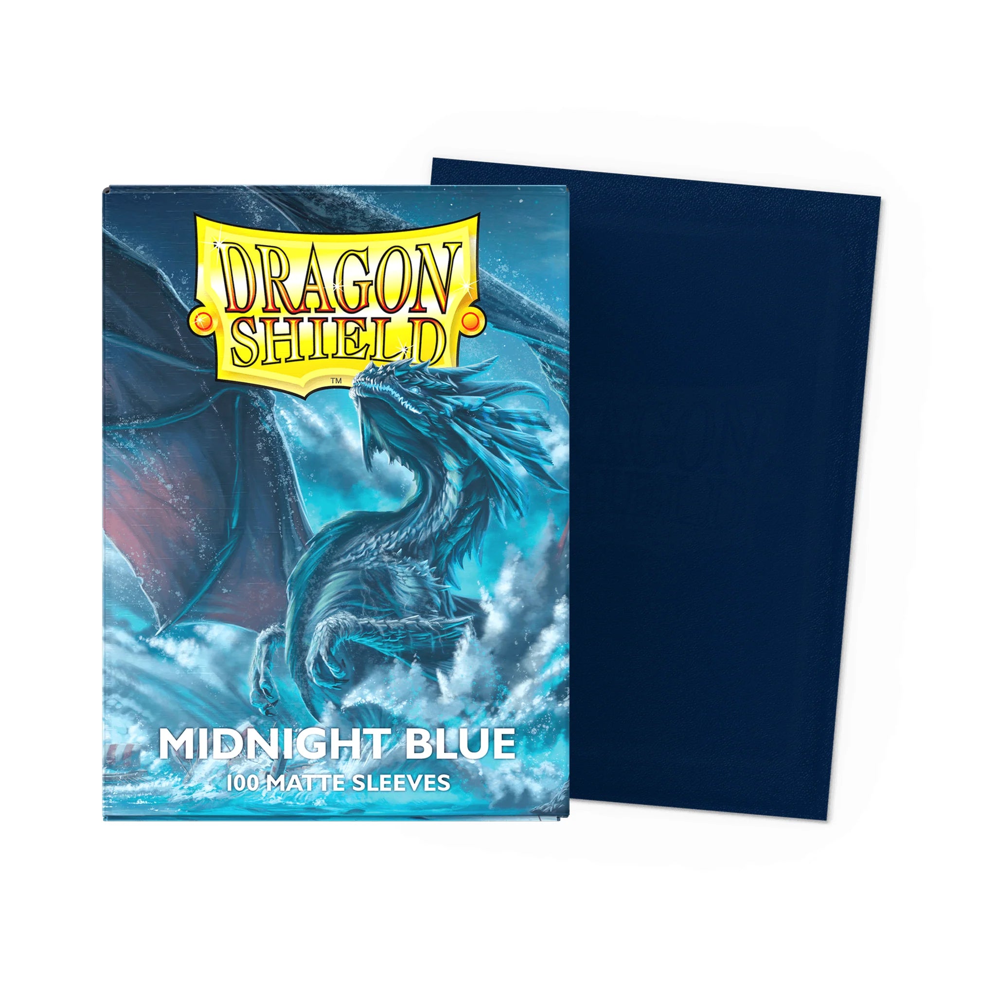 Gaming Supplies - Dragon Shield Matte Sleeves - Midnight Blue
