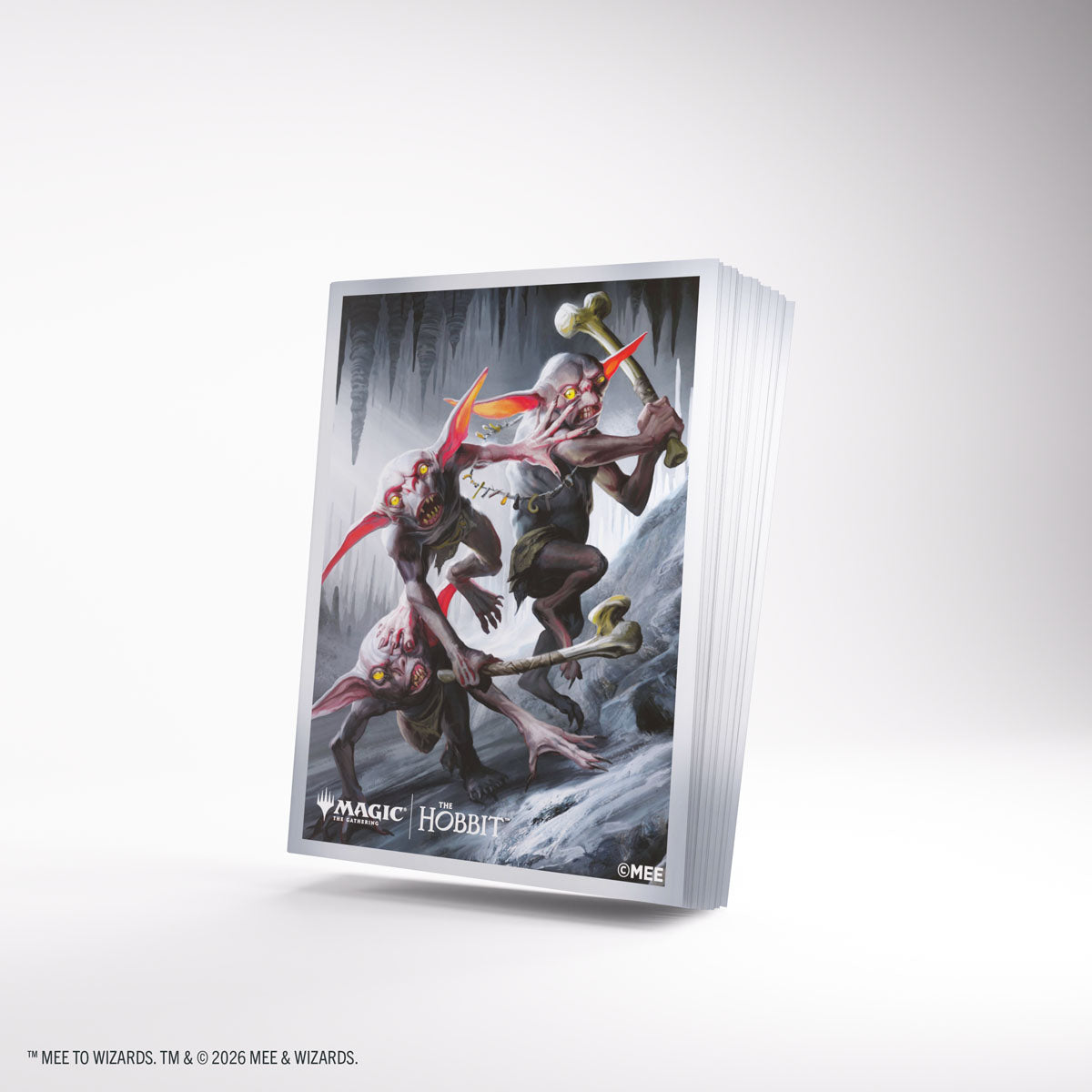 Gaming Supplies - Gamegenic Magic: The Gathering | The Hobbit Premium Art Sleeves - Goblin Army Token