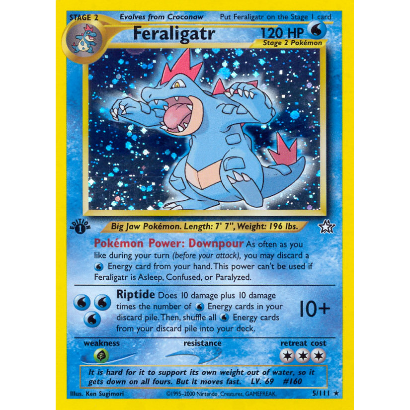 PTCG Singles - Feraligatr (NG 5) - Neo Genesis - 