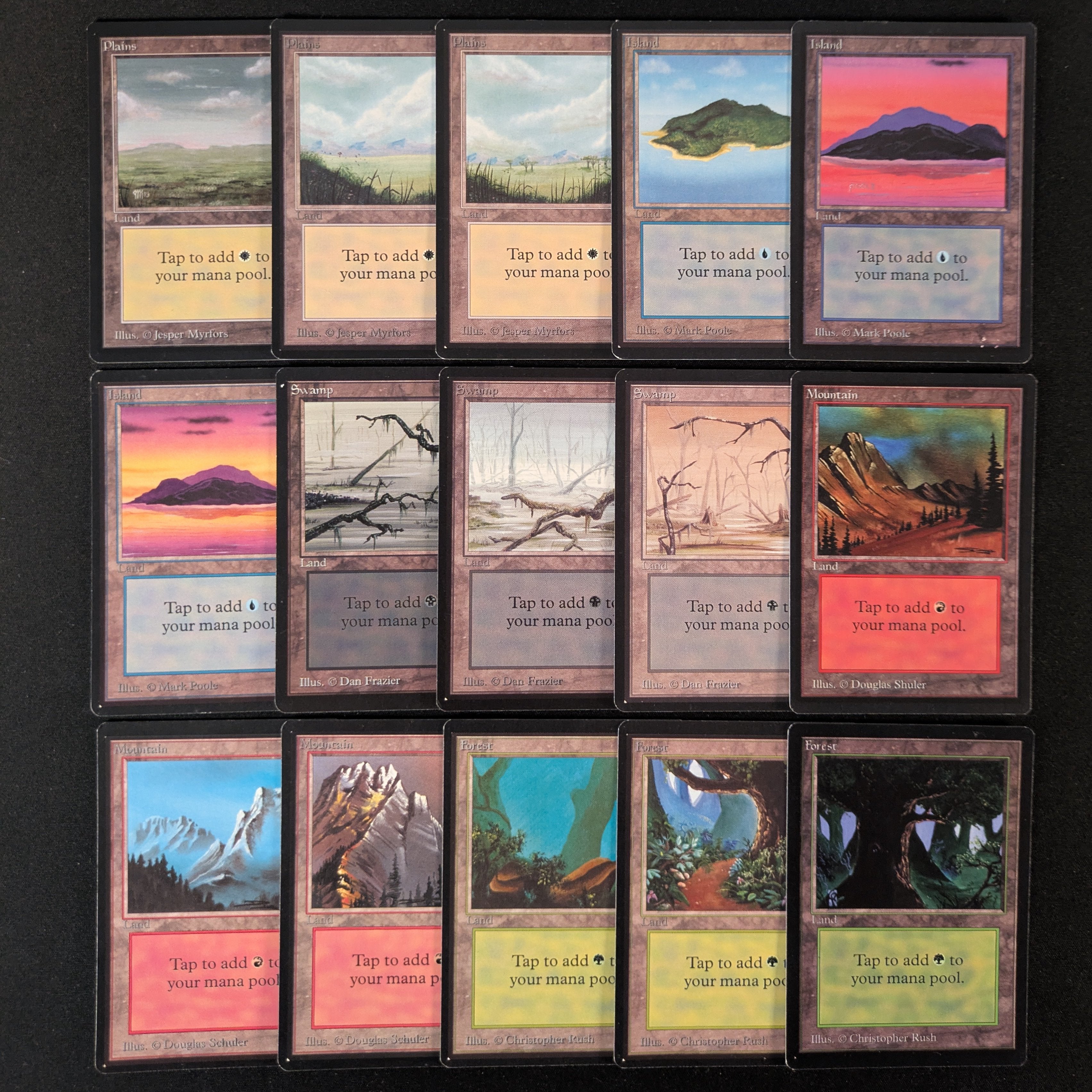 Basic Land Set - Beta - NM